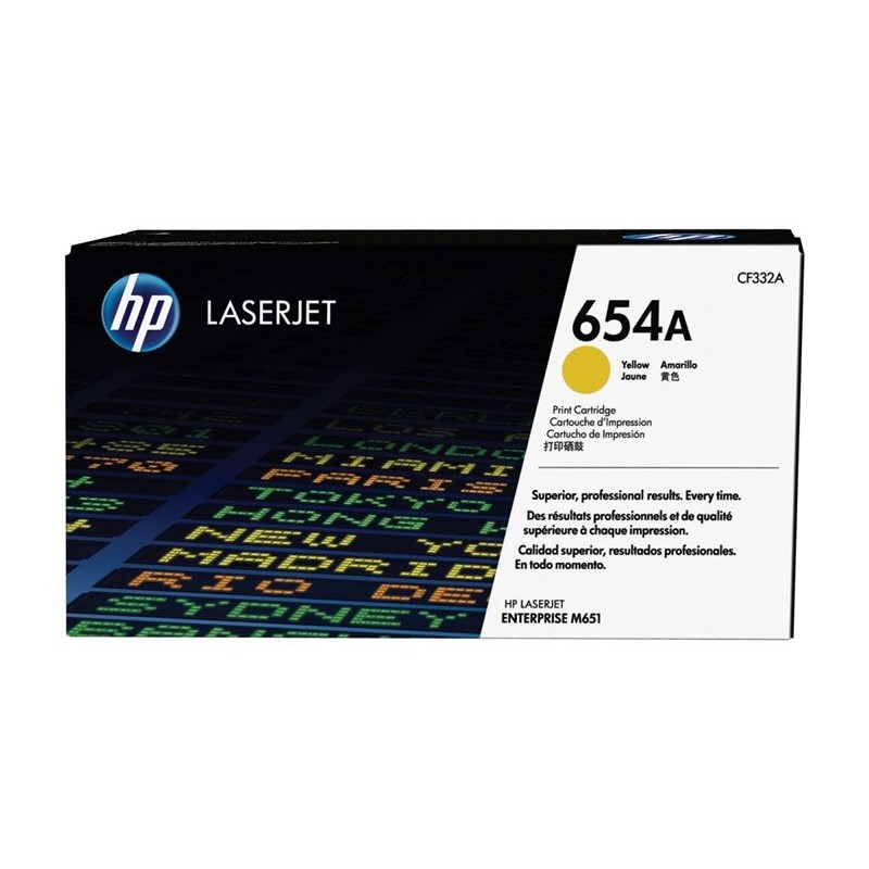 HP CF332A Toner HP 654A yellow 15000str ColorLJ Enterprise M651