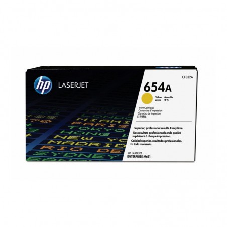 HP CF332A Toner HP 654A yellow 15000str ColorLJ Enterprise M651