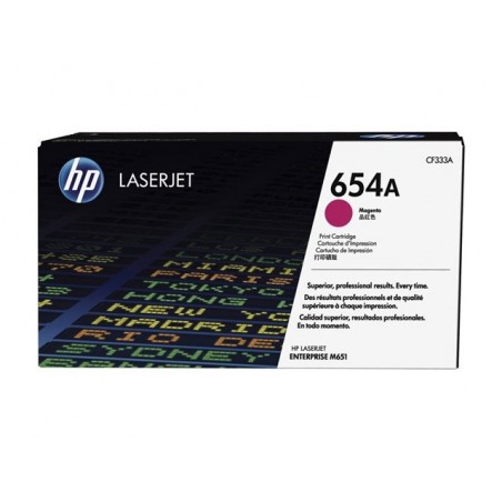 HP 654A Magenta Toner Color LaserJet Enterprise M651 15000 pages