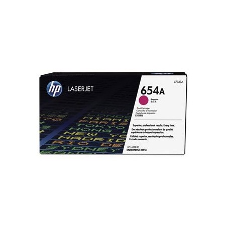 HP 654A Magenta Toner Color LaserJet Enterprise M651 15000 pages