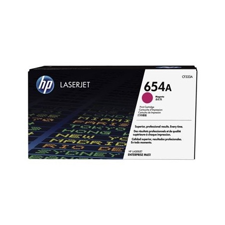HP 654A Magenta Toner Color LaserJet Enterprise M651 15000 pages
