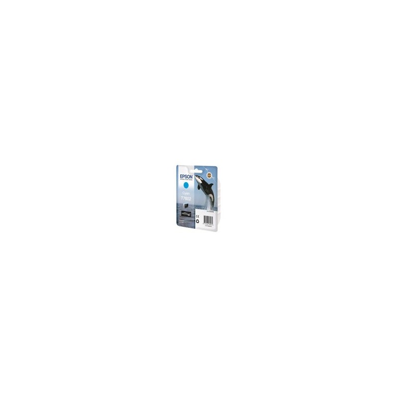EPSON C13T76024010 Tusz Epson Singlepack cyan SureColor SC-P600