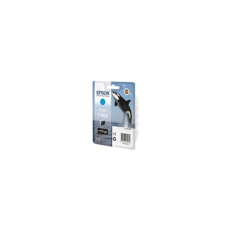 EPSON C13T76024010 Tusz Epson Singlepack cyan SureColor SC-P600