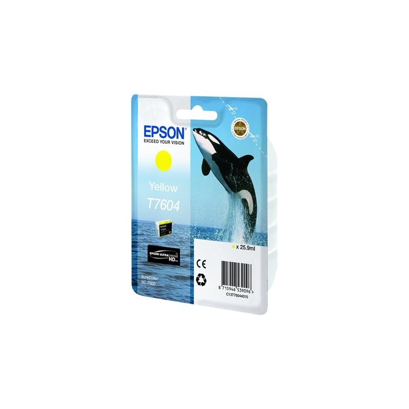 EPSON C13T76044010 Tusz Epson Singlepack yellow SureColor SC-P600