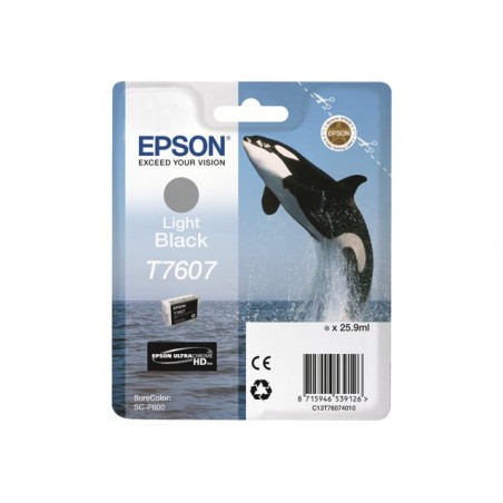 EPSON C13T76074010 Tusz Epson Singlepack light black SureColor SC-P600