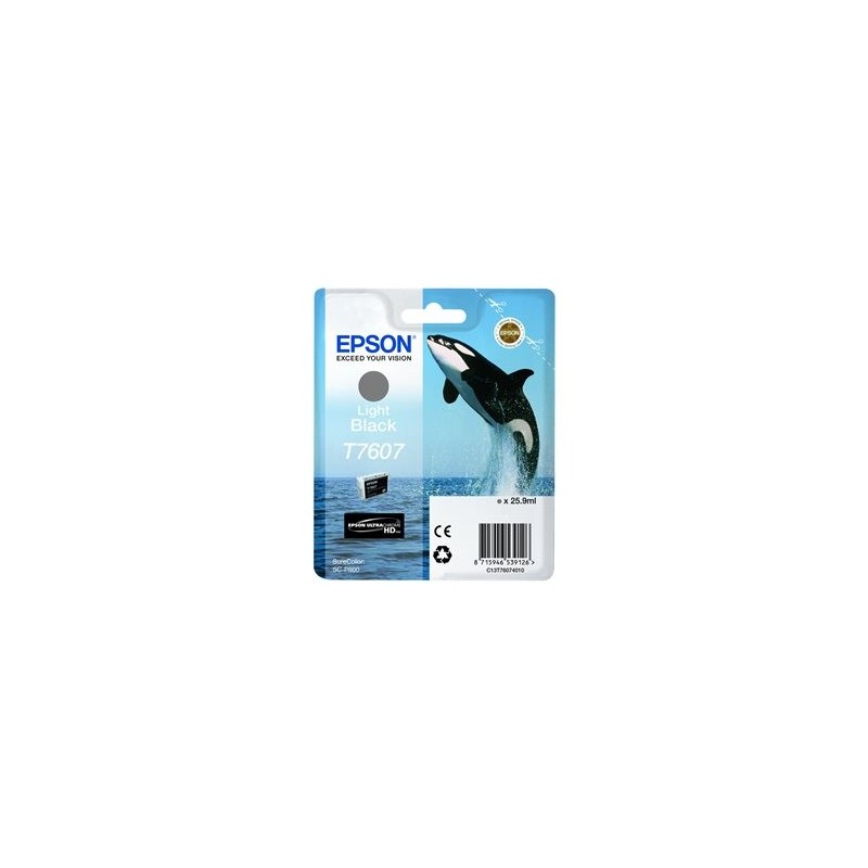EPSON C13T76074010 Tusz Epson Singlepack light black SureColor SC-P600