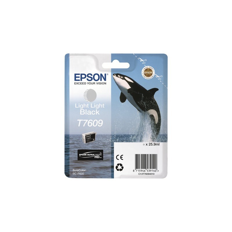 EPSON C13T76094010 Tusz Epson Singlepack light light black SureColor SC-P600