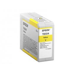 EPSON C13T850400 Tusz Epson T850400 photo yellow 80 ml SC-P800 EPSON C13T850400 Tusz Epson T850400 photo yellow 80 ml SC-P800