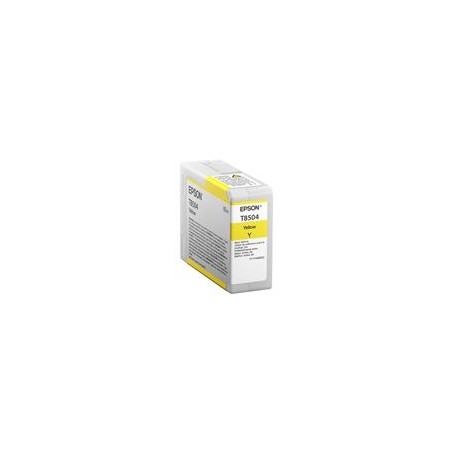 EPSON C13T850400 Tusz Epson T850400 photo yellow 80 ml SC-P800 EPSON C13T850400 Tusz Epson T850400 photo yellow 80 ml SC-P800
