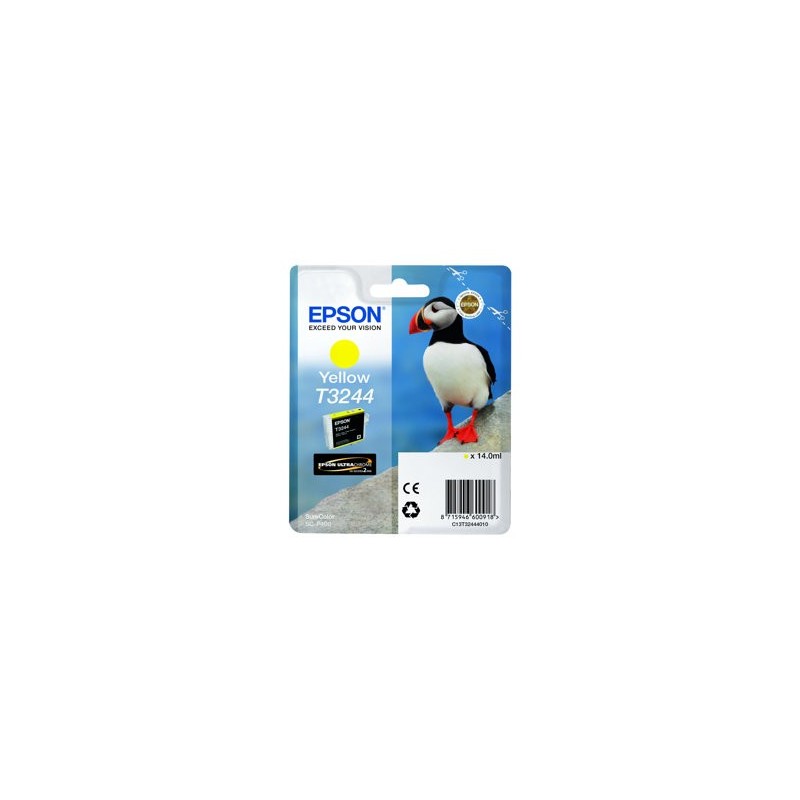 EPSON C13T32444010 Tusz Epson T3244 yellow 14,0 ml 980 str SureColor SC-P400