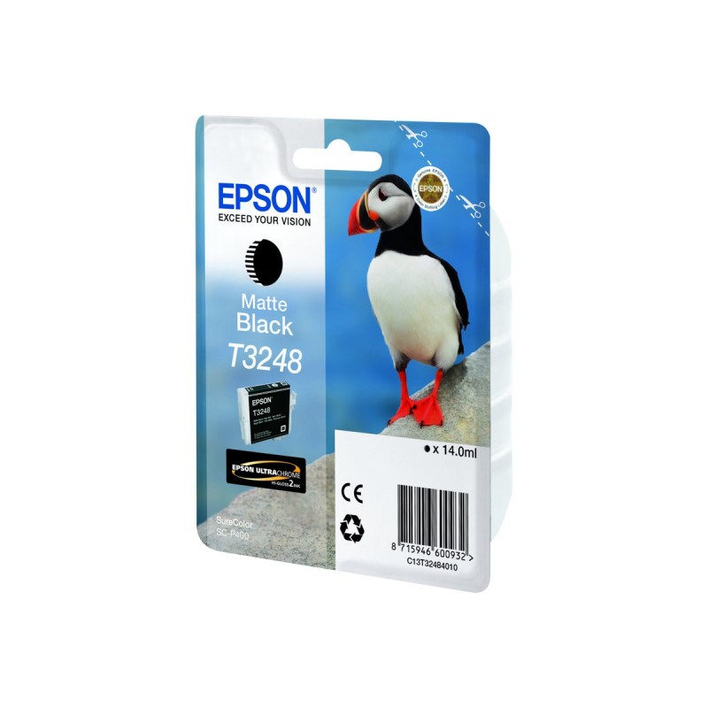 EPSON C13T32484010 Tusz Epson T3248 matte black 14,0 ml 650 str StylSureColor SC-P400