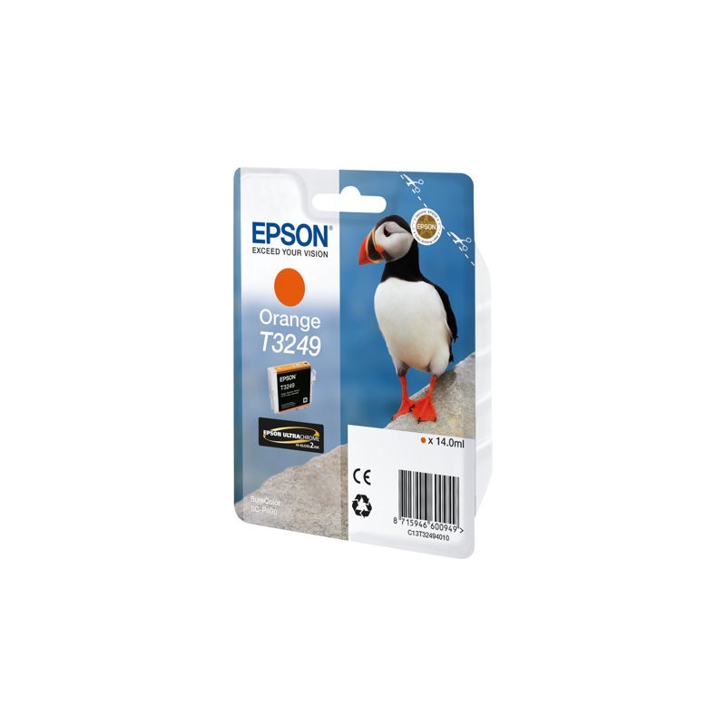 EPSON C13T32494010 Tusz Epson T3249 orange 14,0 ml 980 str SureColor SC-P400