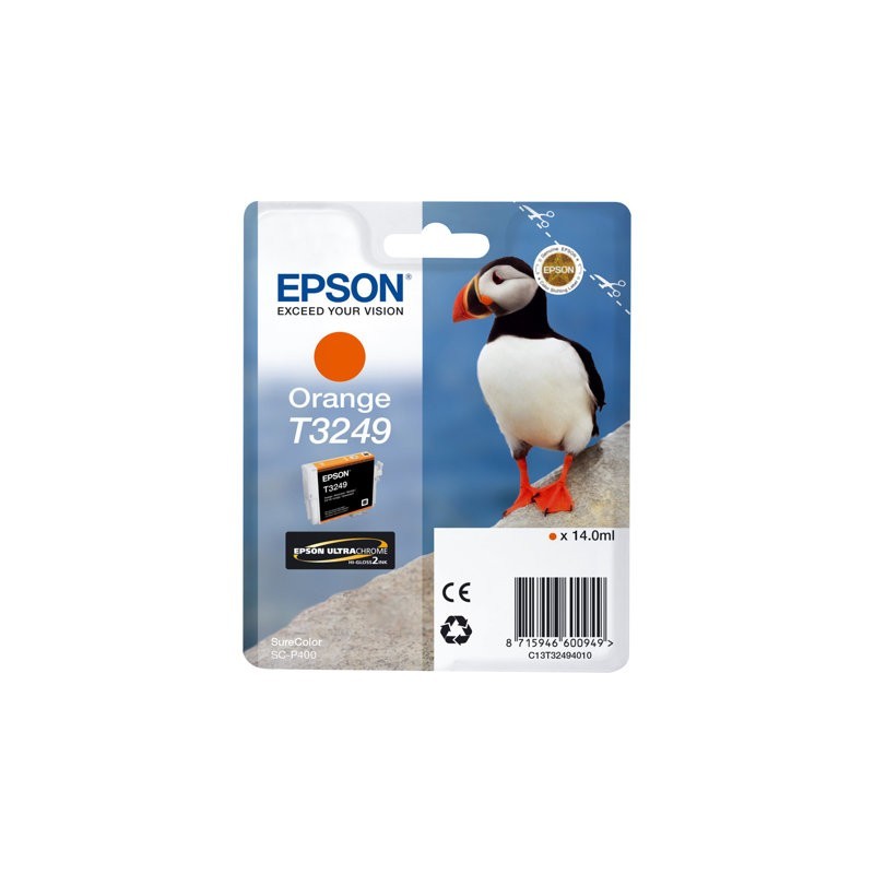 EPSON C13T32494010 Tusz Epson T3249 orange 14,0 ml 980 str SureColor SC-P400
