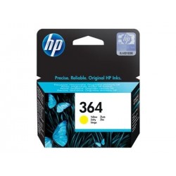HP 364 original Ink cartridge CB320EE BA3 yellow standard capacity 3ml 300 pages 1-pack with Vivera Ink cartridge