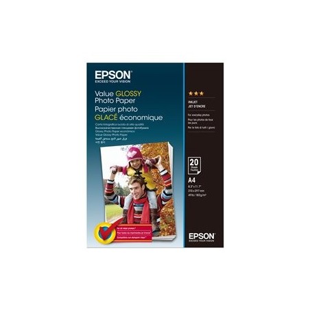 EPSON C13S400035 Papier Epson Value photo 200g A4 20 ark