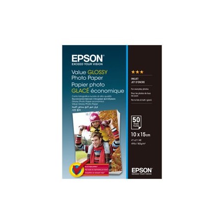 EPSON Value Photo Paper 10x15cm 50 sheets