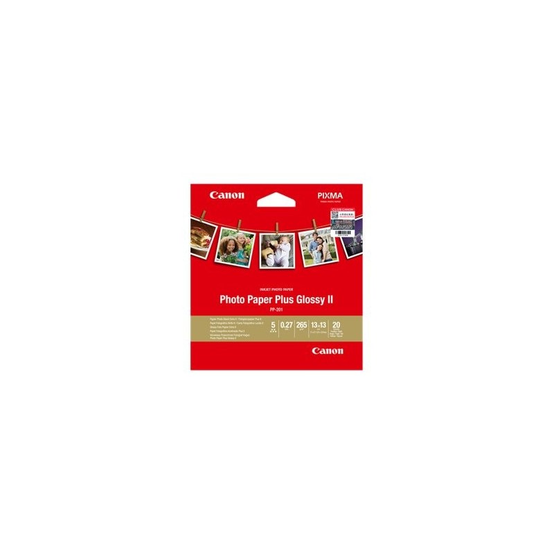 CANON PP- 201 Photo Paper Plus 5x5 inch 20 Sheets