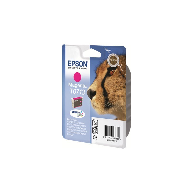 EPSON C13T07134012 Tusz Epson T0713 magenta DURABrite Stylus D78/92/120/DX4000/4050/4400/4450/...