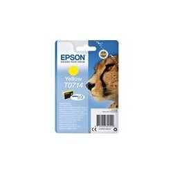 EPSON C13T07144012 Tusz Epson T0714 yellow DURABrite Stylus D78/92/120/DX4000/4050/4400/4450/5000 EPSON C13T07144012 Tusz Epson T0714 yellow DURABrite Stylus D78/92/120/DX4000/4050/4400/4450/5000