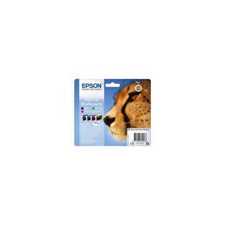 EPSON C13T07154012 Zestaw Epson T0715 CMYK MultiPack DURABrite Stylus D78/92/120/120 Network E...