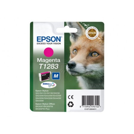 EPSON C13T12834012 Tusz Epson T1283 magenta Stylus S22/SX125/SX425W/BX305F