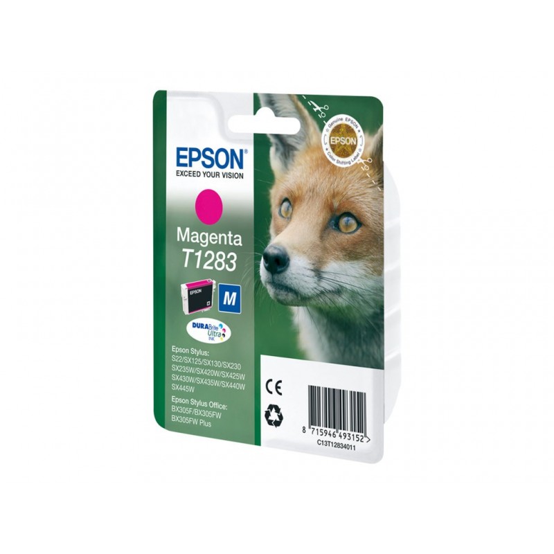 EPSON C13T12834012 Tusz Epson T1283 magenta Stylus S22/SX125/SX425W/BX305F