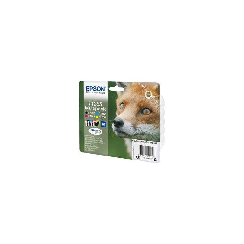 EPSON C13T12854012 Tusz Epson T1285 Multi Pack Stylus S22/SX125/SX425W/BX305F