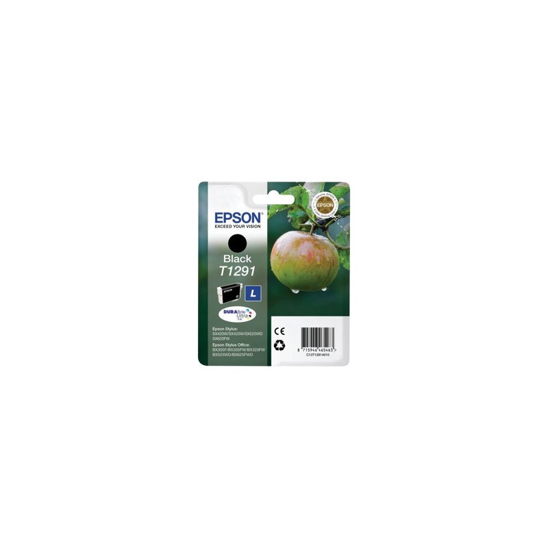 EPSON C13T12914012 Tusz Epson T1291 black Stylus SX425W/SX525WD/BX305F/BX320FW/BX625FWD