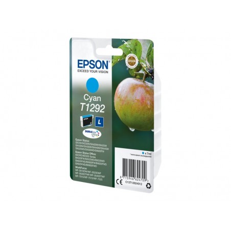 EPSON C13T12924012 Tusz Epson T1292 cyan Stylus SX425W/SX525WD/BX305F/BX320FW/BX625FWD EPSON C13T12924012 Tusz Epson T1292 cyan Stylus SX425W/SX525WD/BX305F/BX320FW/BX625FWD