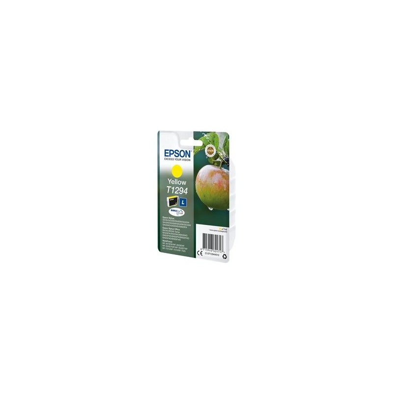EPSON C13T12944012 Tusz Epson T1294 yellow Stylus SX425W/SX525WD/BX305F/BX320FW/BX625FWD