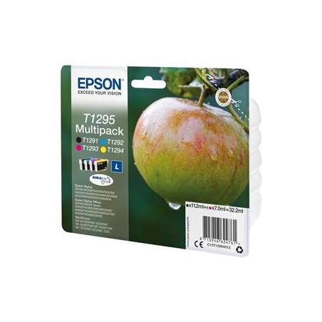 EPSON C13T12954012 Tusz Epson T1295 Multi Pack Stylus SX425W/SX525WD/BX305F/BX320FW/BX625 EPSON C13T12954012 Tusz Epson T1295 Multi Pack Stylus SX425W/SX525WD/BX305F/BX320FW/BX625
