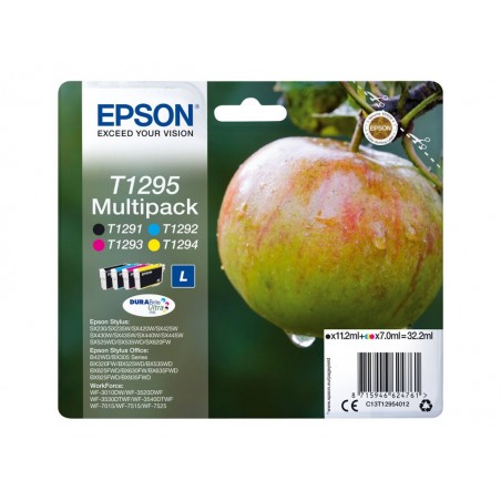 EPSON C13T12954012 Tusz Epson T1295 Multi Pack Stylus SX425W/SX525WD/BX305F/BX320FW/BX625 EPSON C13T12954012 Tusz Epson T1295 Multi Pack Stylus SX425W/SX525WD/BX305F/BX320FW/BX625