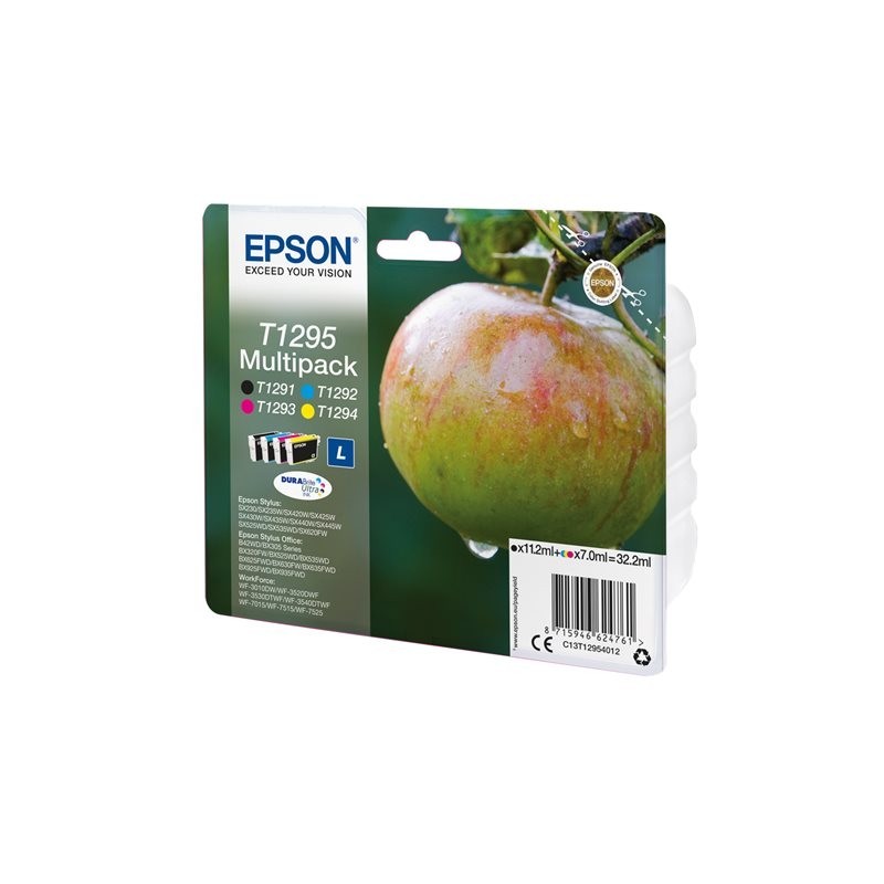 EPSON C13T12954012 Tusz Epson T1295 Multi Pack Stylus SX425W/SX525WD/BX305F/BX320FW/BX625 EPSON C13T12954012 Tusz Epson T1295 Multi Pack Stylus SX425W/SX525WD/BX305F/BX320FW/BX625