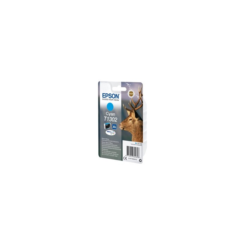 EPSON C13T13024012 Tusz Epson T1302 cyan Stylus SX525WD/BX305F/BX320FW/BX625FWD