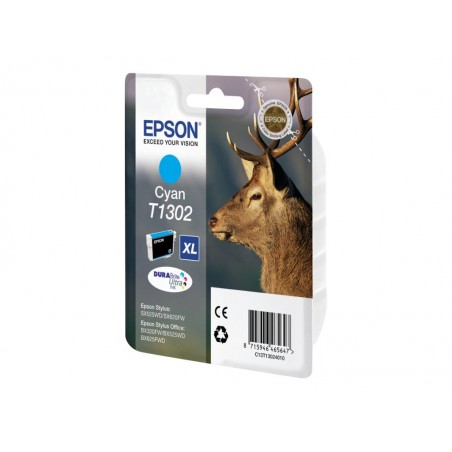EPSON C13T13024012 Tusz Epson T1302 cyan Stylus SX525WD/BX305F/BX320FW/BX625FWD