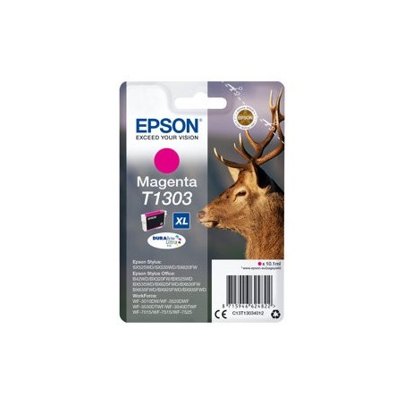 EPSON C13T13034012 Tusz Epson T1303 magenta Stylus SX525WD/BX305F/BX320FW/BX625FWD EPSON C13T13034012 Tusz Epson T1303 magenta Stylus SX525WD/BX305F/BX320FW/BX625FWD