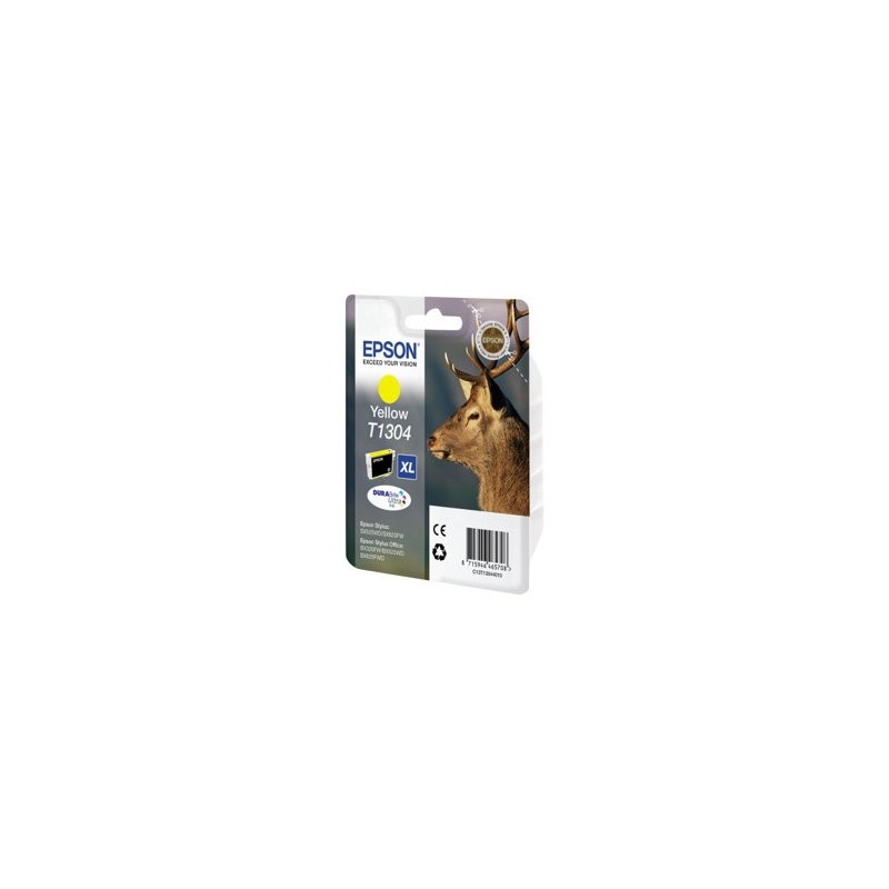 EPSON C13T13044012 Tusz Epson T1304 yellow Stylus SX525WD/BX305F/BX320FW/BX625FWD