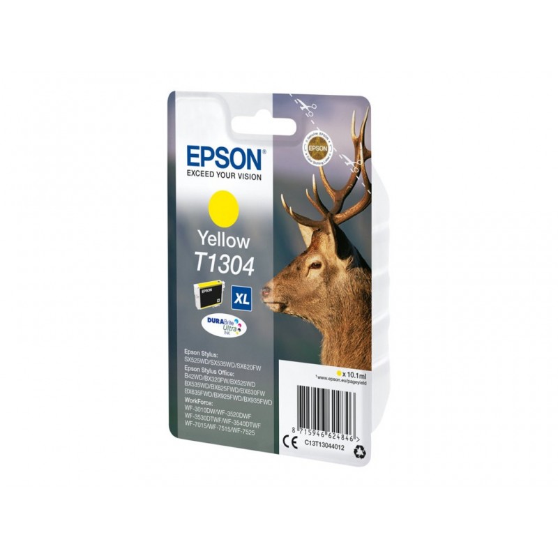 EPSON C13T13044012 Tusz Epson T1304 yellow Stylus SX525WD/BX305F/BX320FW/BX625FWD