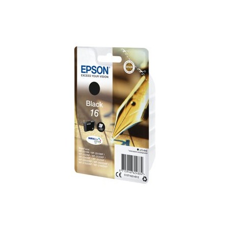 EPSON C13T16214012 Tusz Epson T1621 black DURABrite 5.4ml WF-2010/25x0