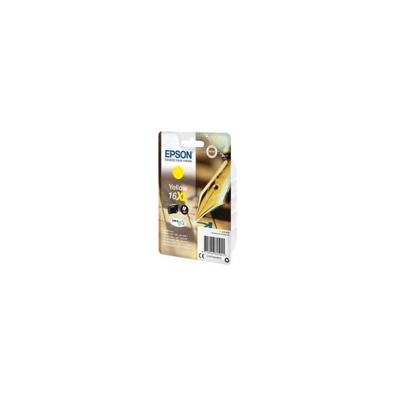 EPSON C13T16344012 Tusz Epson T1634 XL yellow DURABrite 6,5 ml WF-2010/25x0