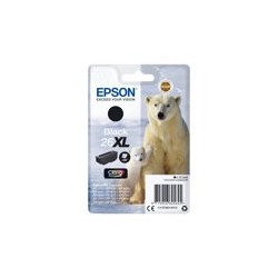 EPSON C13T26214012 Tusz Epson T2621 XL black Claria 12,2 ml XP-600/700/800