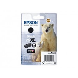 EPSON C13T26214012 Tusz Epson T2621 XL black Claria 12,2 ml XP-600/700/800