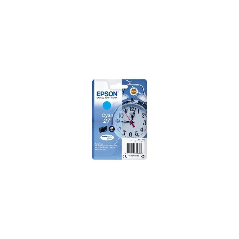 EPSON C13T27024012 Tusz Epson T2702 cyan DURABrite