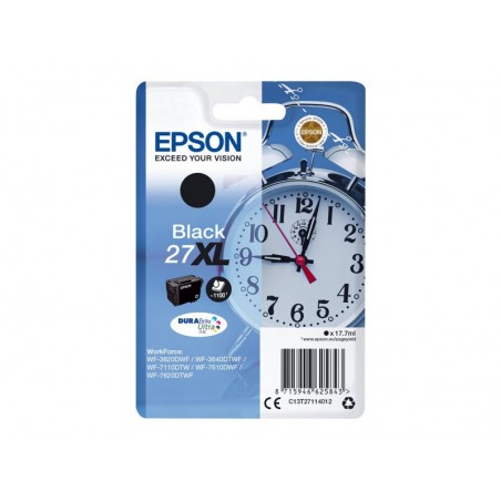 EPSON C13T27114012 Tusz Epson T2711 XL black DURABrite