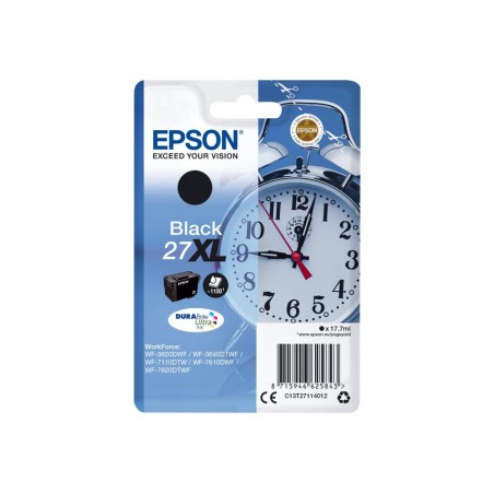 EPSON C13T27114012 Tusz Epson T2711 XL black DURABrite