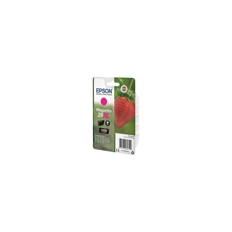 EPSON C13T29934012 Tusz Epson Singlepack magenta 29 Claria Home Tusz XL 6,4 ml