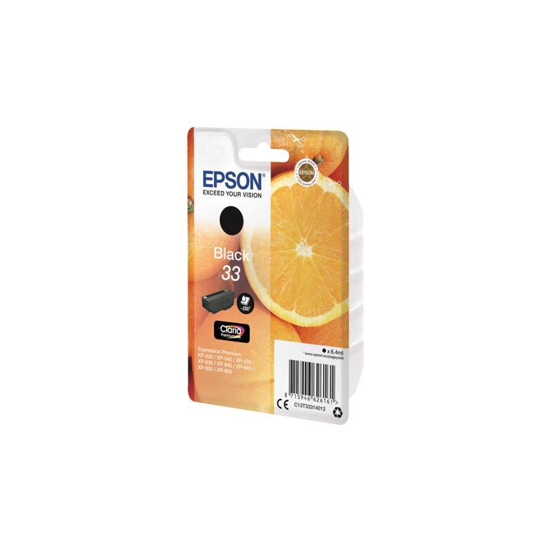 EPSON C13T33314012 Tusz Epson Singlepack black 33 Claria Premium