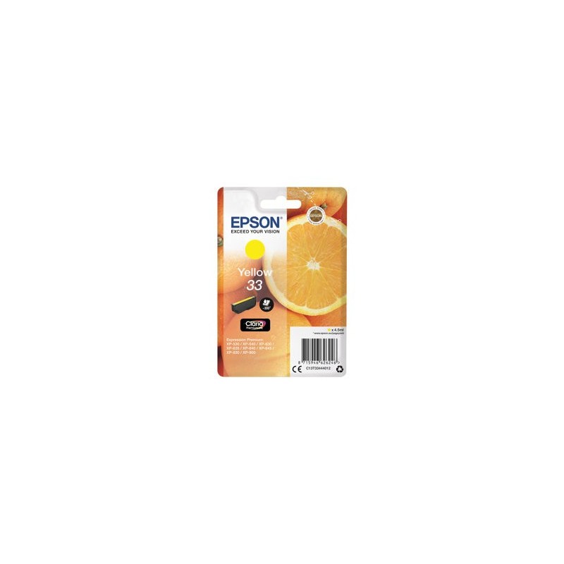 EPSON C13T33444012 Tusz Epson Premium Singlepack yellow 33
