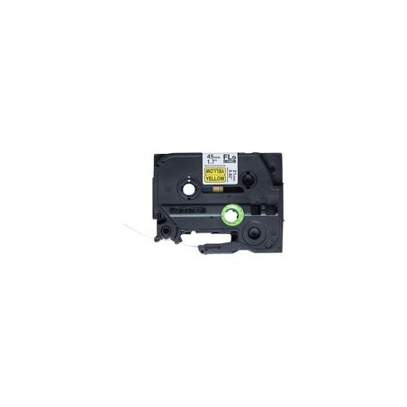 BROTHER FLE6511 21MMX45MM BLCK ON YELL FLAG TAPE