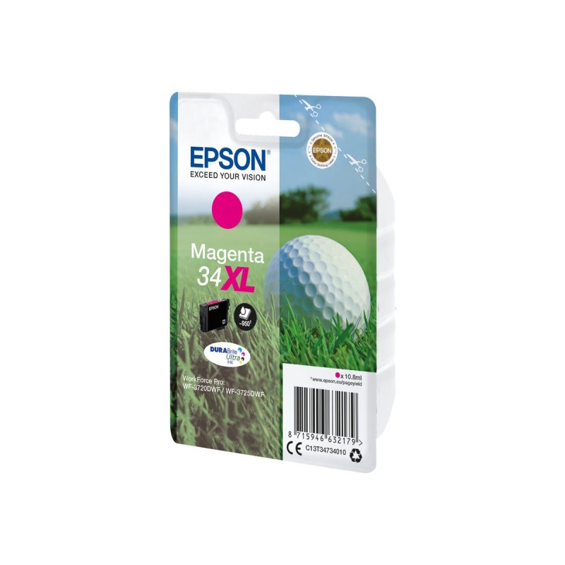 EPSON C13T34734010 Tusz Epson Magenta 34XL T3473